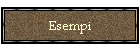 Esempi